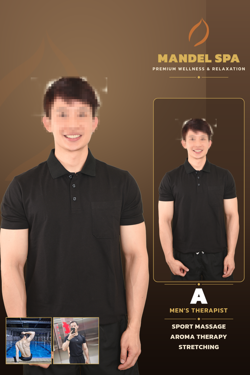 曼谷男技师 A - Mandel Spa Sukhonthasawat 分店