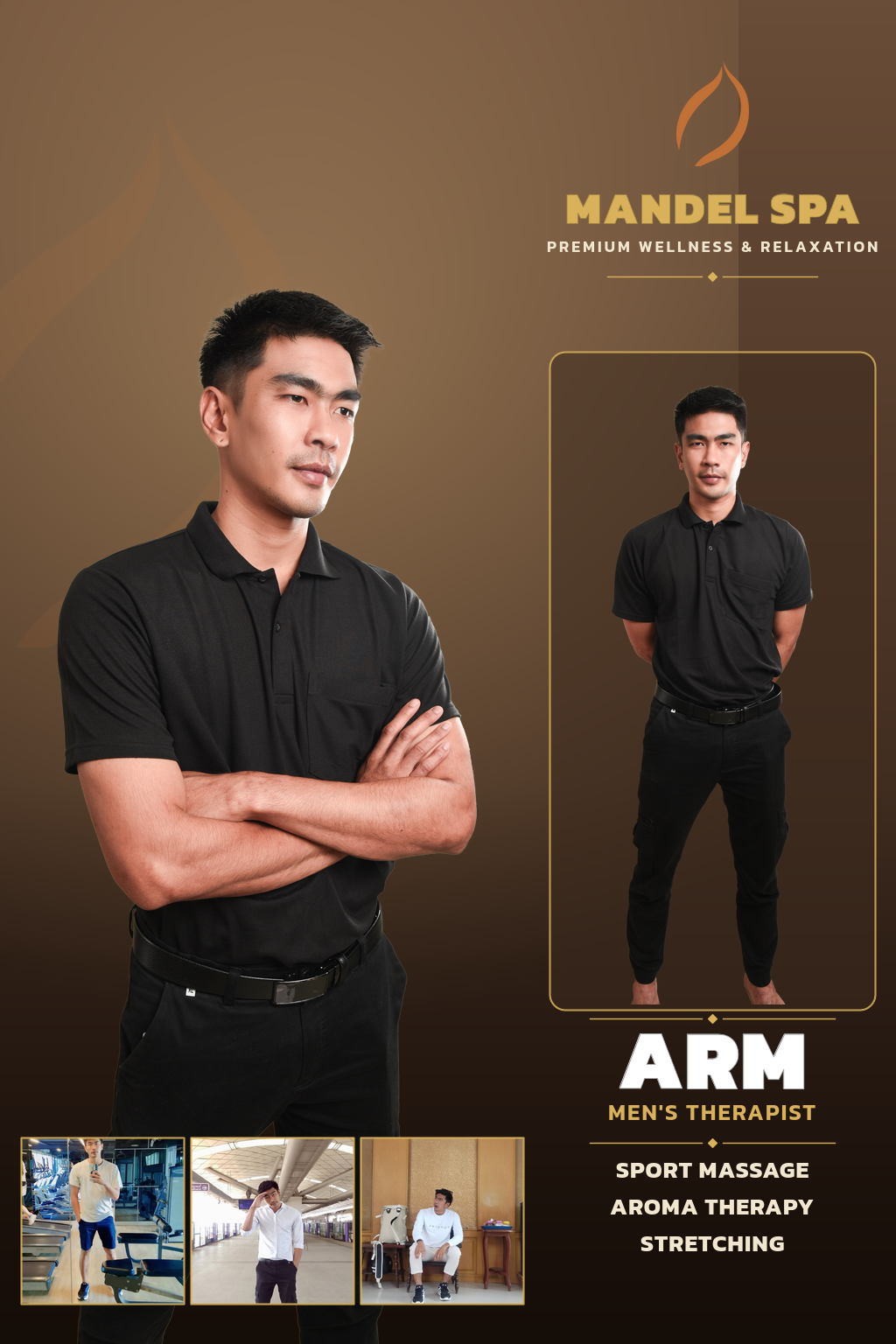 曼谷男技师 ARM - Mandel Spa 拉抛91分店