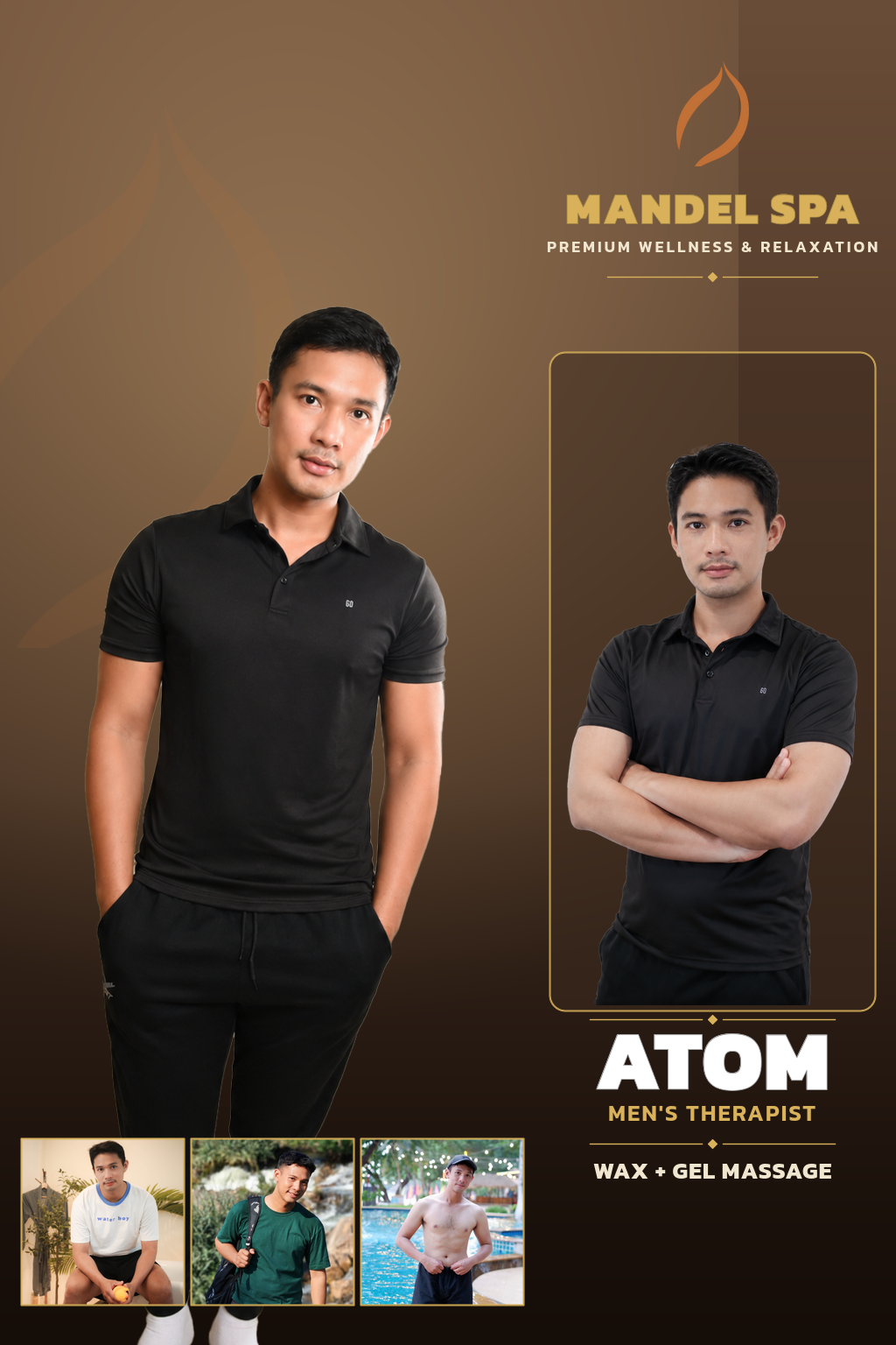 曼谷男技师 ATOM - Mandel Spa 通罗23分店