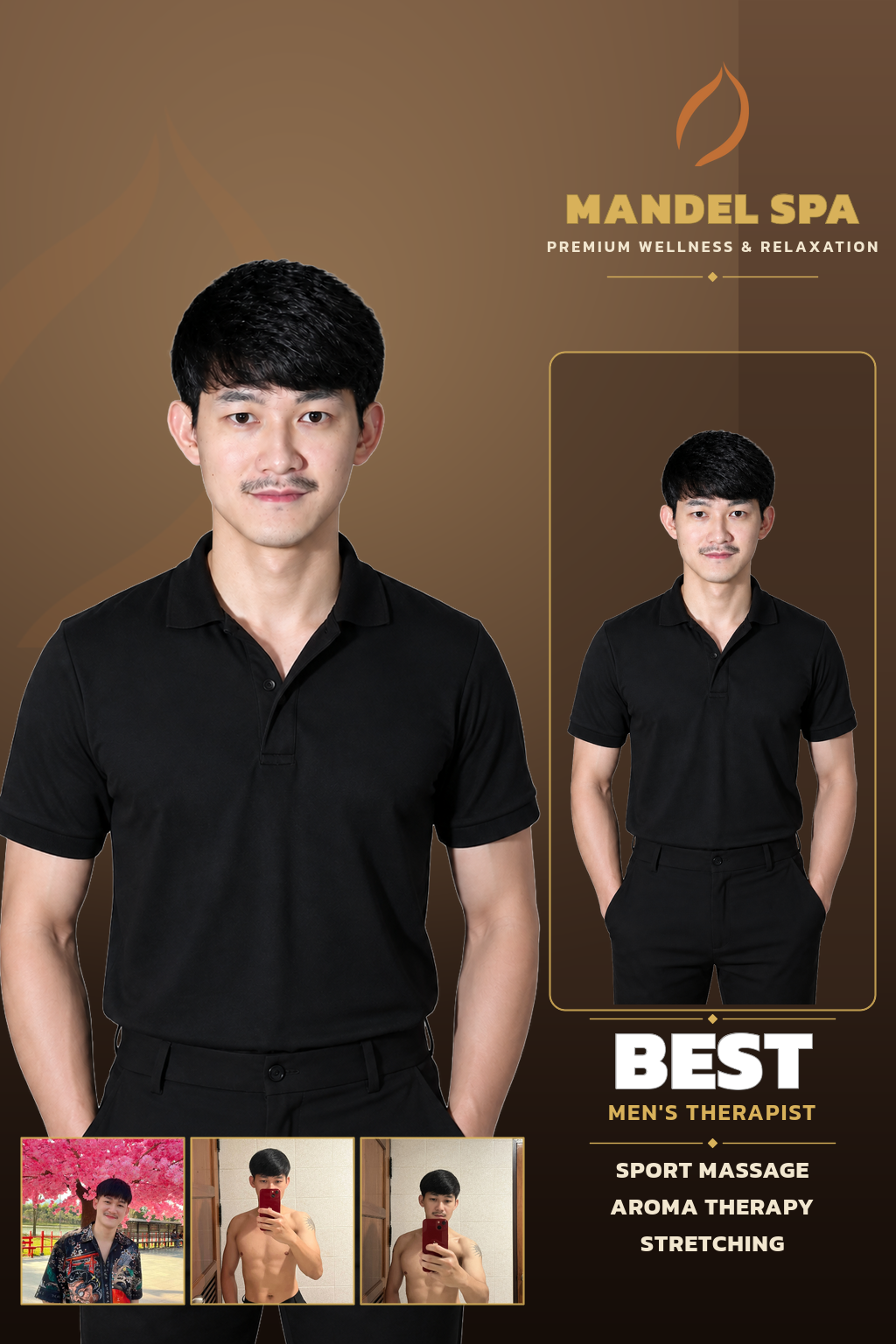 曼谷男技师 Best - Mandel Spa Sukhonthasawat 分店