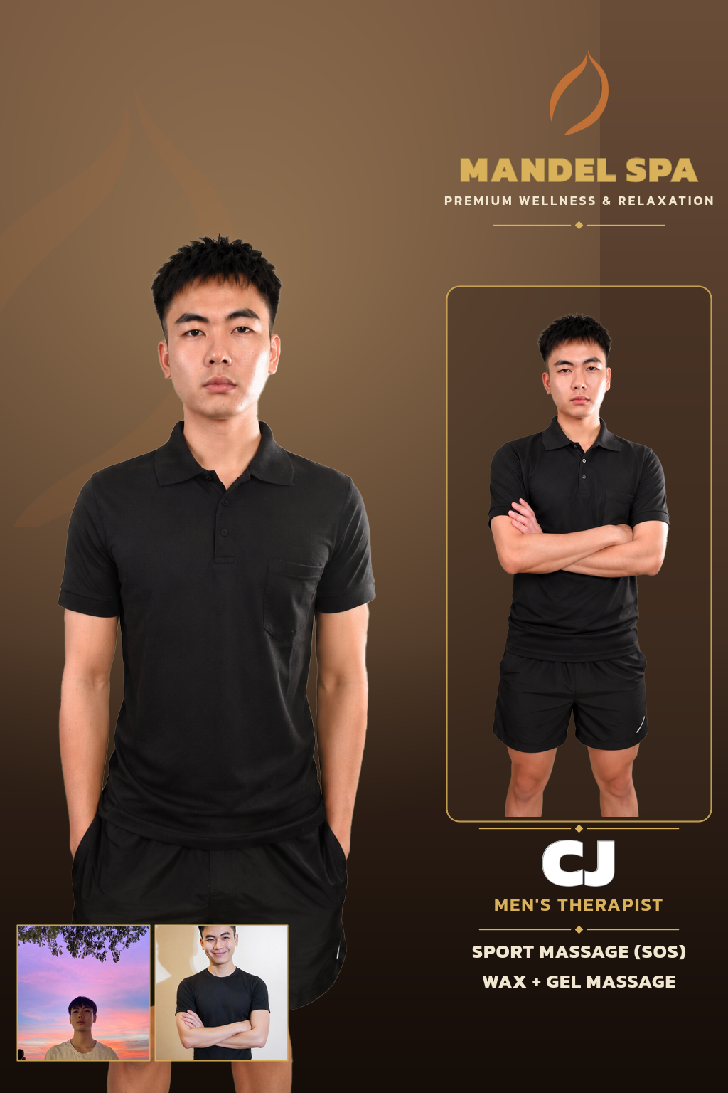 曼谷男技师 CJ - Mandel Spa 通罗23分店
