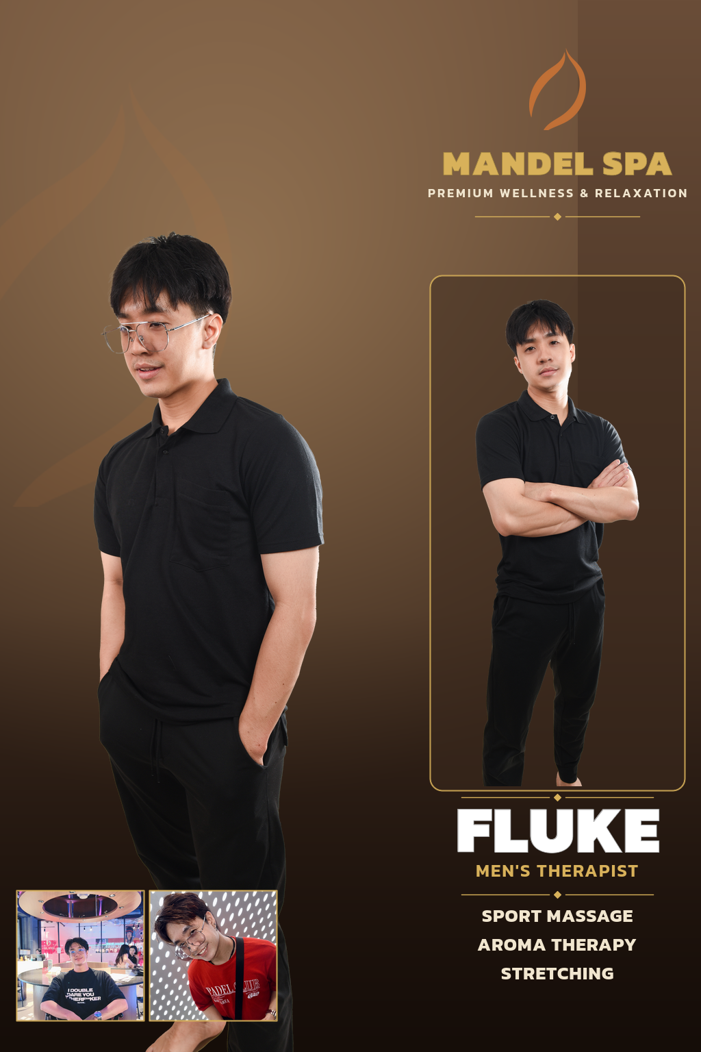 曼谷男技师 FLUKE - Mandel Spa Sukhonthasawat 分店