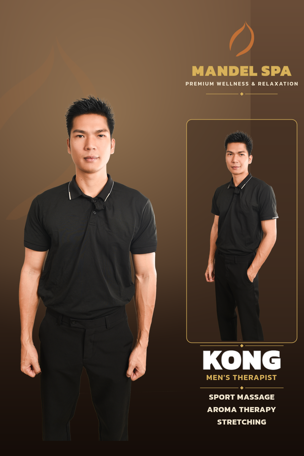 曼谷男技师 KONG - Mandel Spa 拉抛91分店