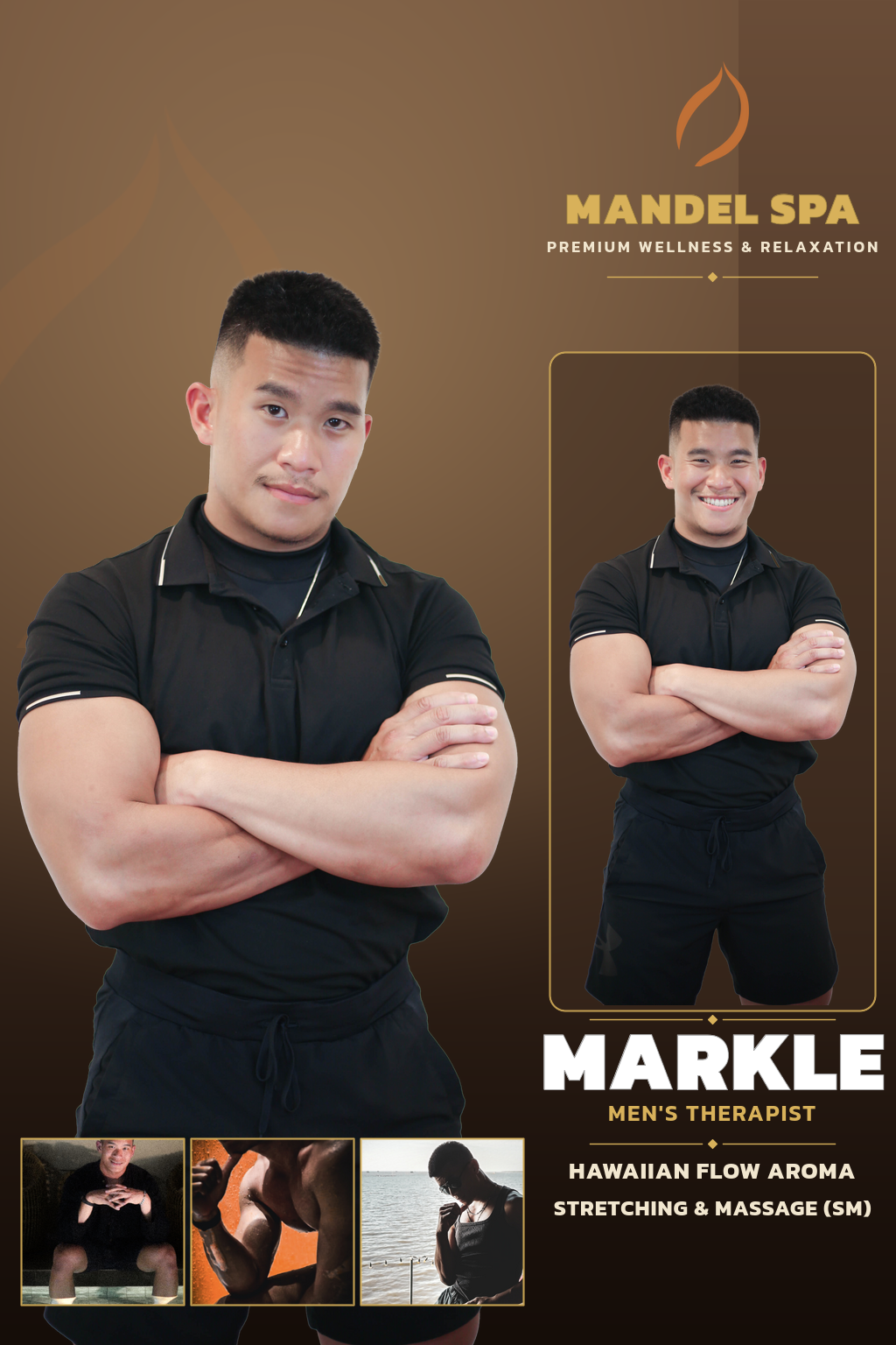 曼谷男技师 MARKLE - Mandel Spa 通罗23分店