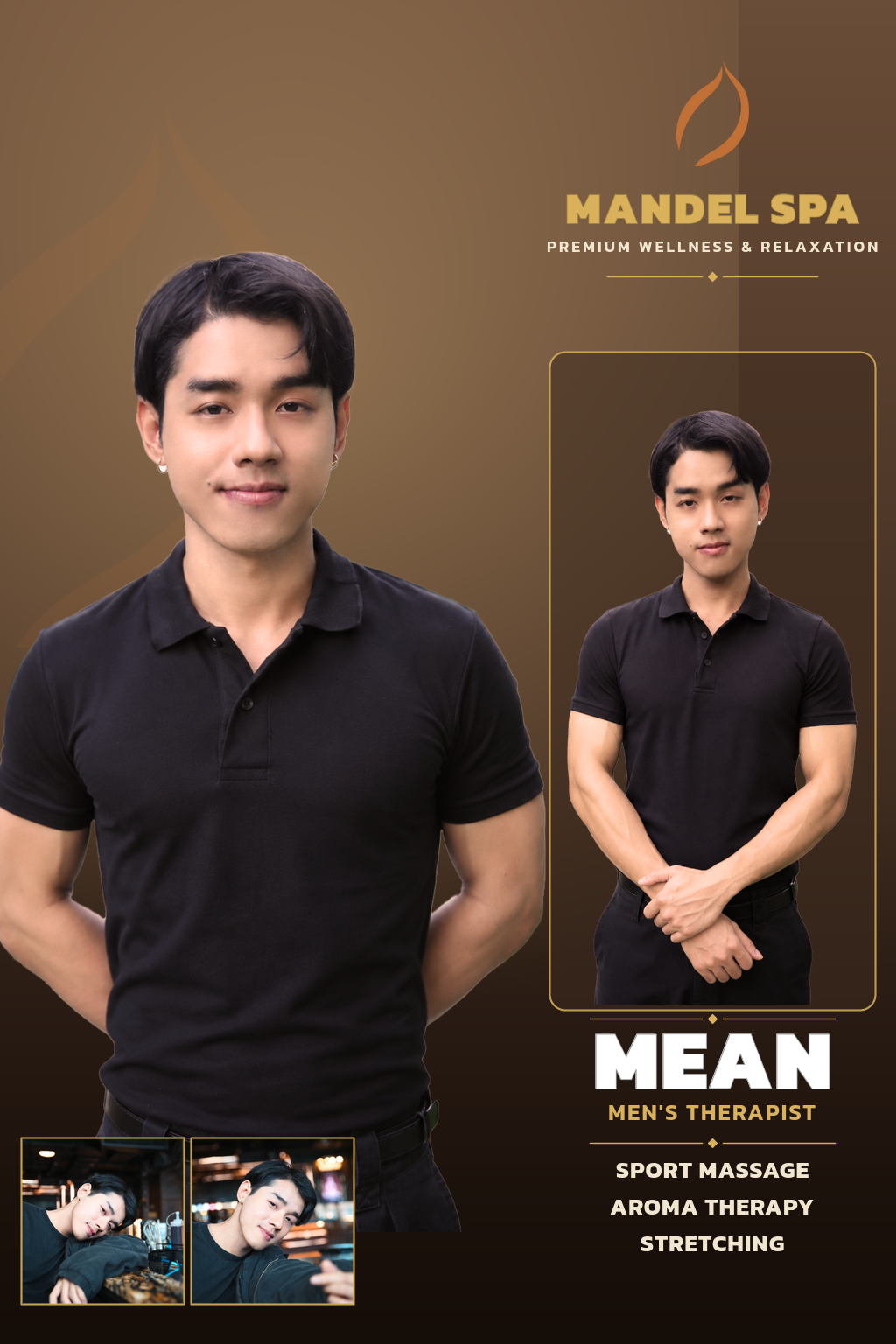 曼谷男技师 MEAN - Mandel Spa Sukhonthasawat 分店