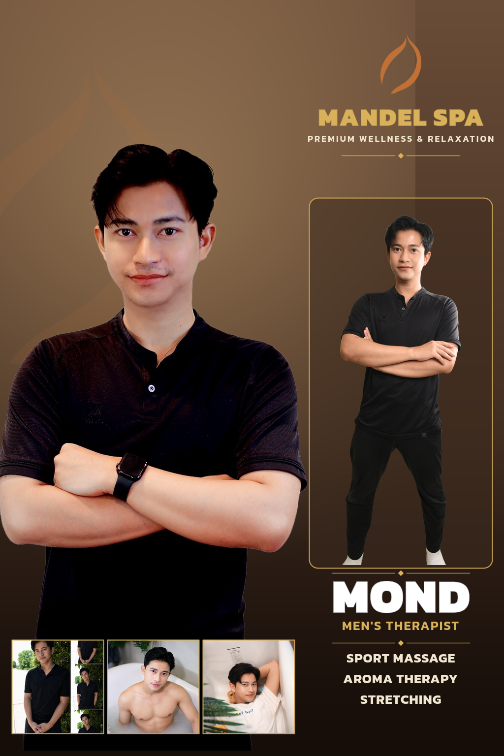 曼谷男技师 MOND - Mandel Spa 通罗23分店