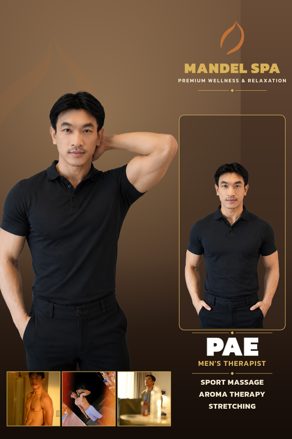 曼谷男技师 PAE - Mandel Spa 拉抛91分店