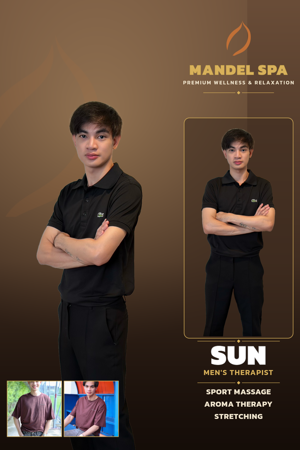 曼谷男技师 SUN - Mandel Spa 拉抛91分店