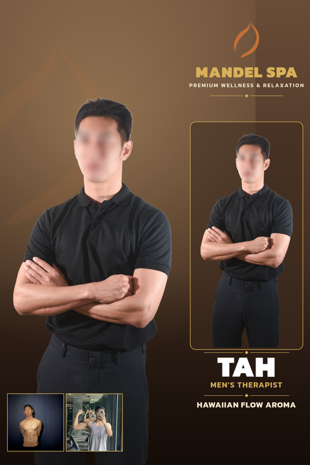曼谷男技师 TAH - Mandel Spa Sukhonthasawat 分店