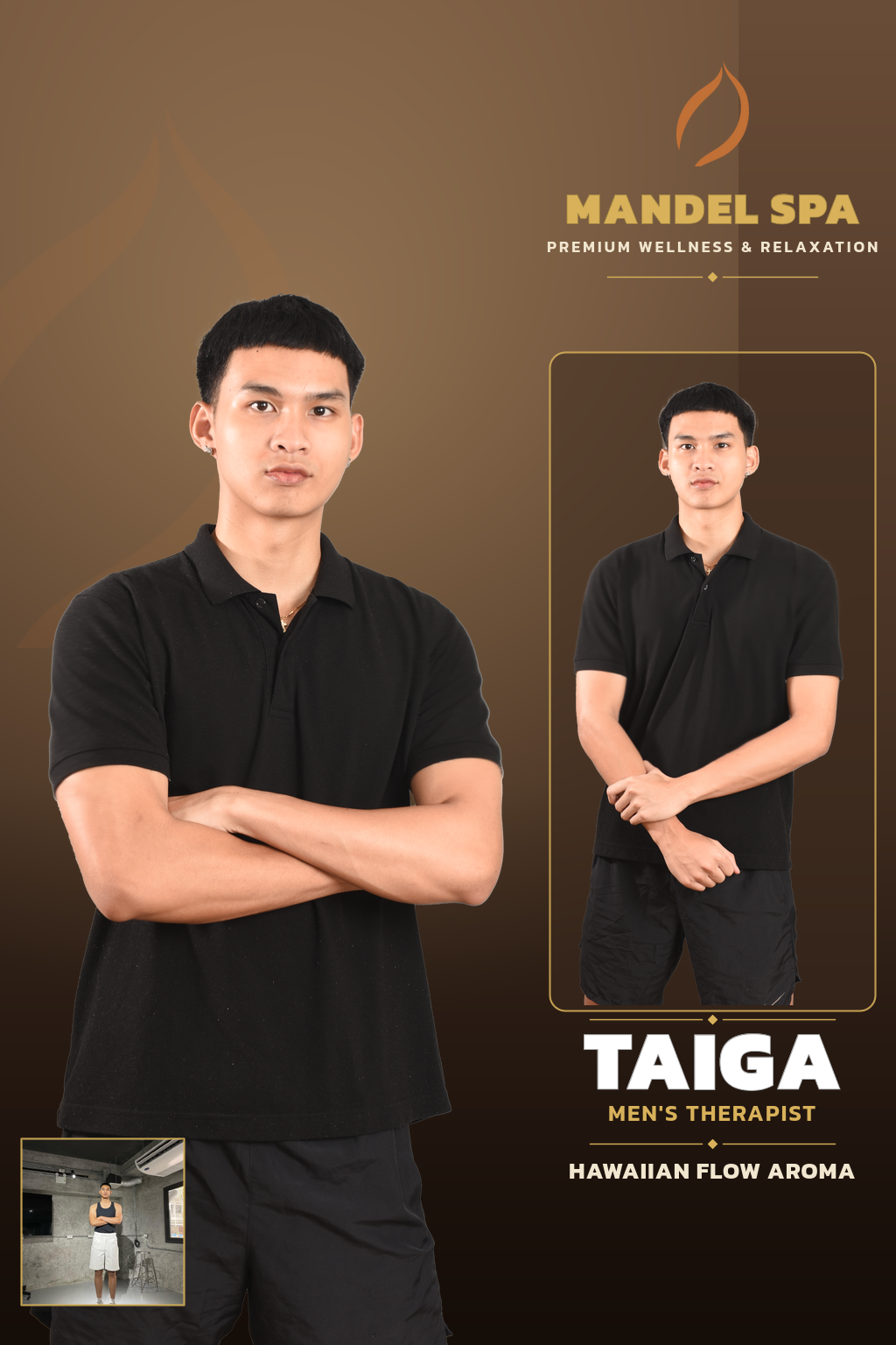 曼谷男技师 TAIGA - Mandel Spa 通罗23分店