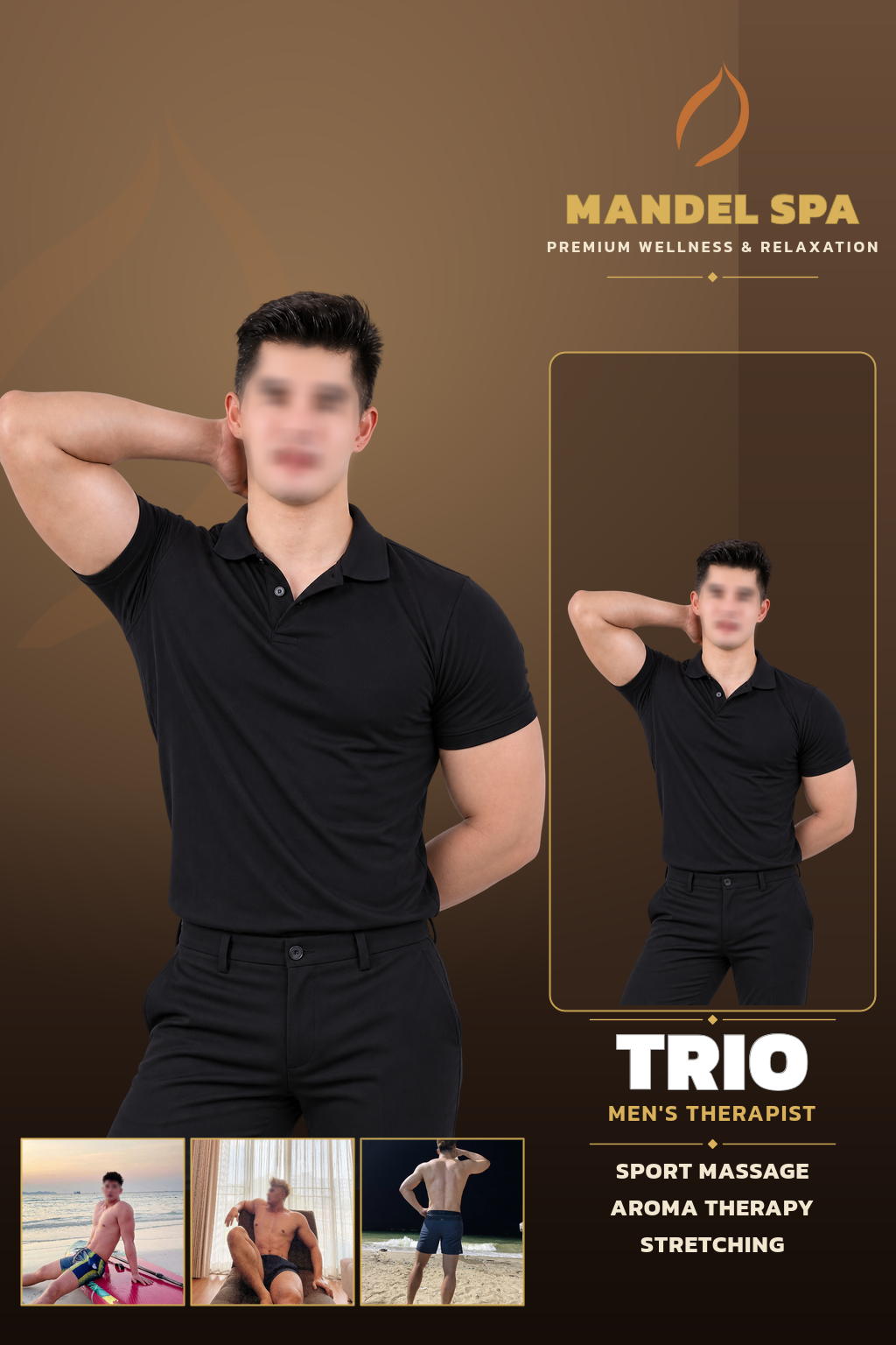 曼谷男技师 TRIO - Mandel Spa 拉抛91分店