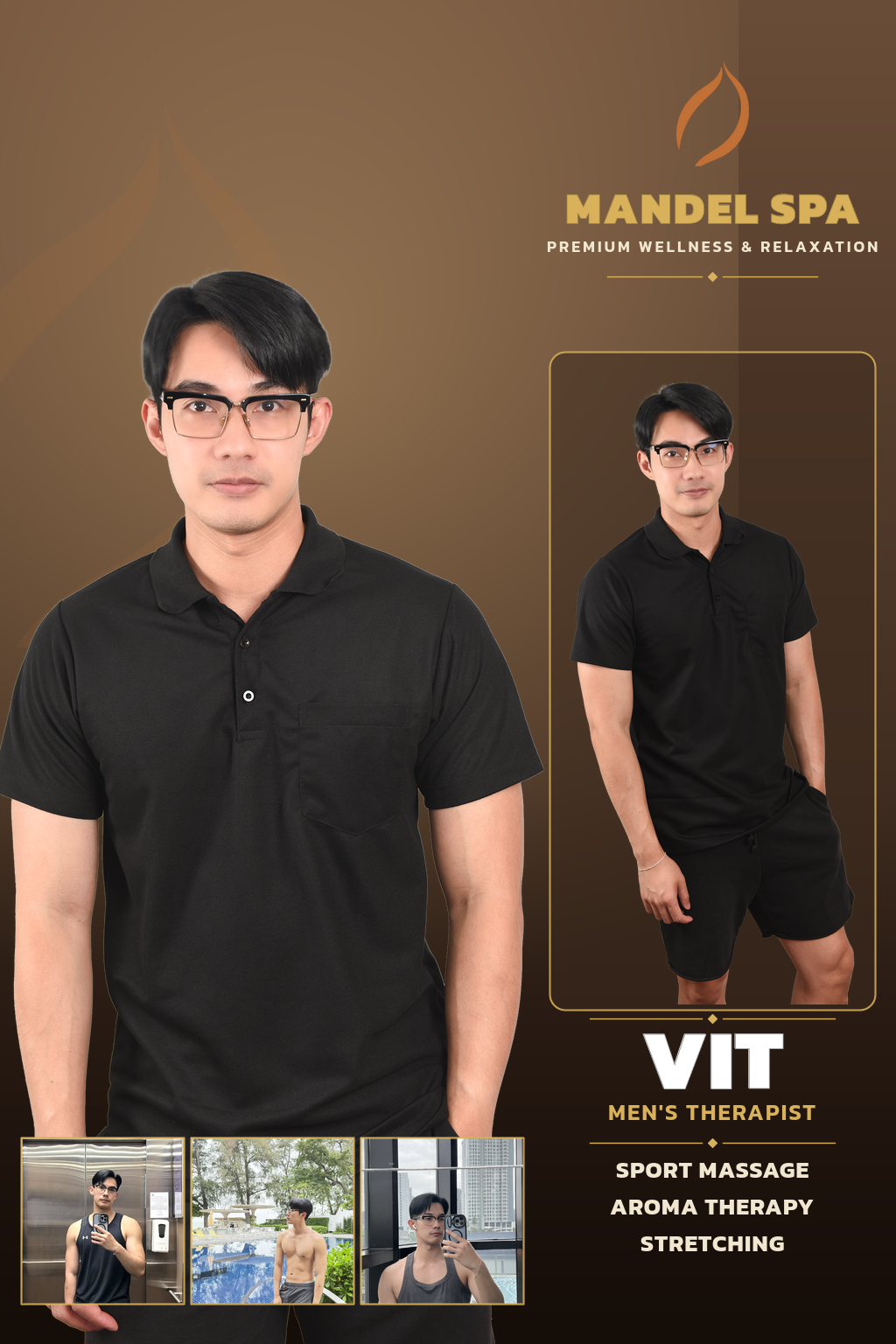 曼谷男技师 VIT - Mandel Spa 通罗23分店