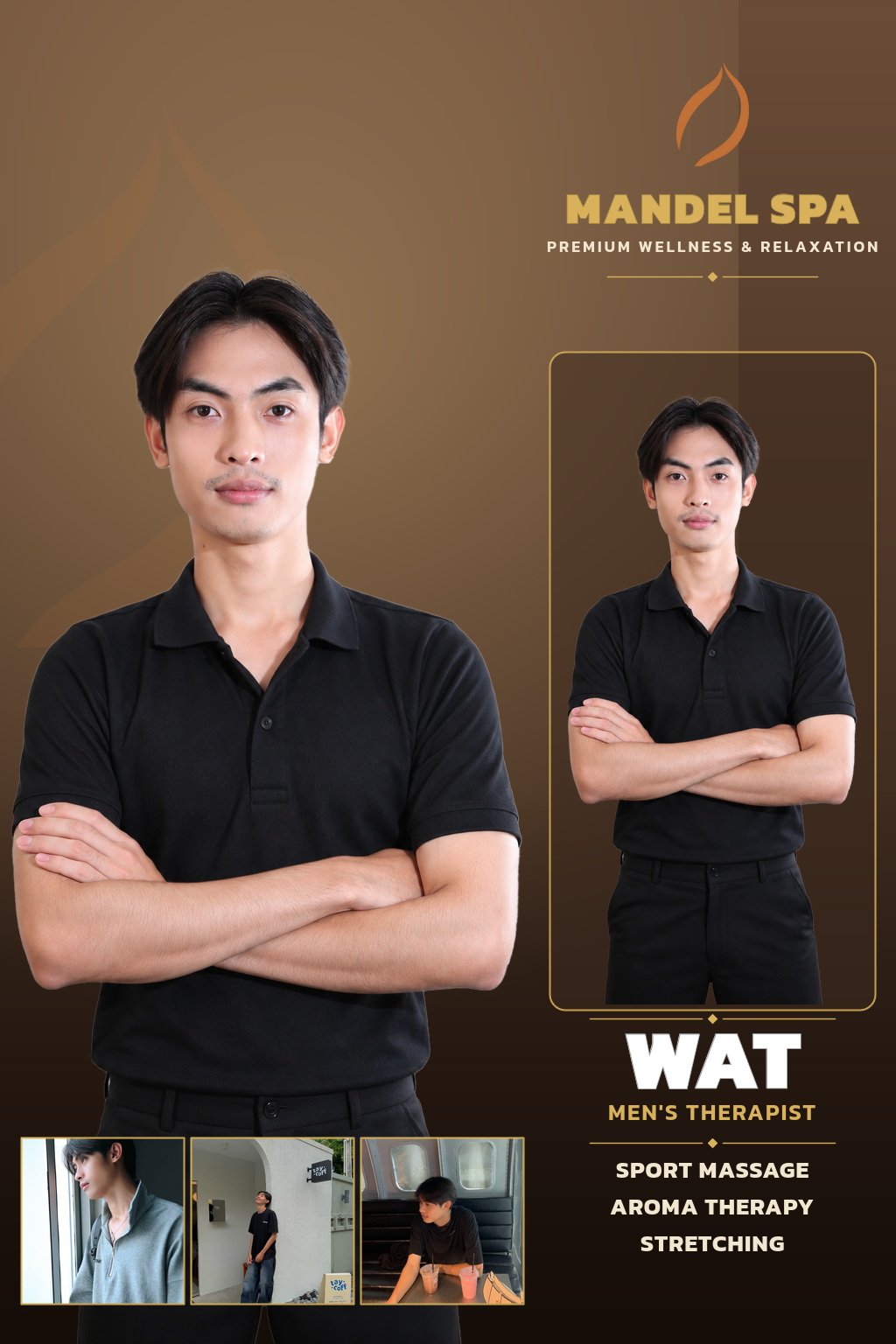 曼谷男技师 WAT - Mandel Spa 拉抛91分店