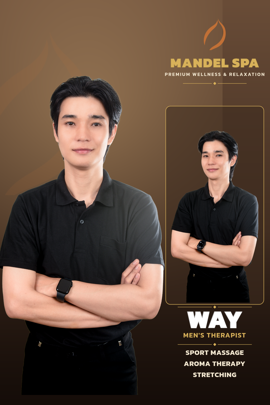 曼谷男技师 WAY - Mandel Spa 拉抛91分店